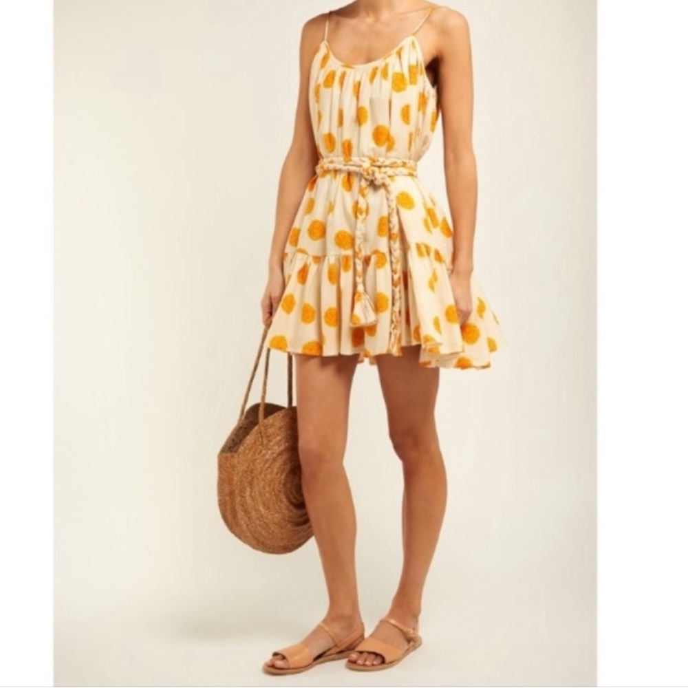 shop rhode • nala dress marigold flower